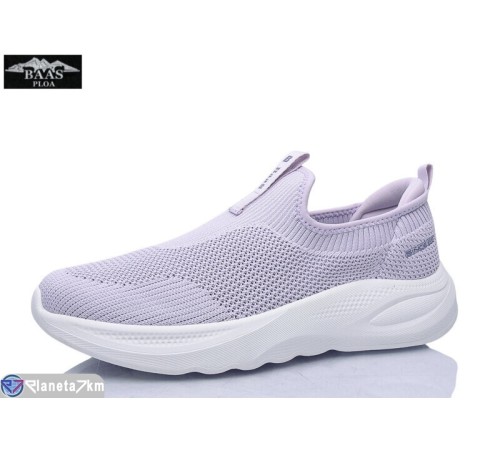 Кросівки жіночі на літо (8 пар р.36-41) фіолетовий  "Baas"