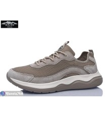 Кросівки чоловічі на літо (8 пар р.41-46) коричневий  "Baas"