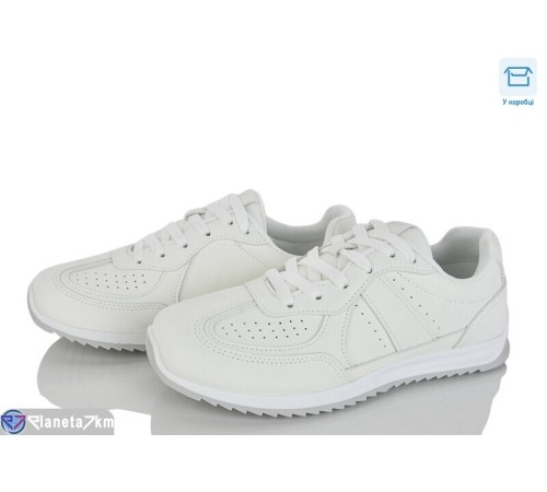 Кросівки жіночі на весну/осінь (8 пар р.37-41) білий  "Lilin"