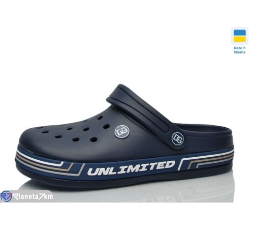 Кроки дитячі на літо (8 пар р.36-41) синій  "LUCKY"