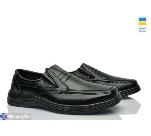 Туфлі чоловічі на весну/осінь (8 пар р.40-45) чорний  "OLLA"