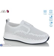 Туфлі жіночі на літо (8 пар р.36-41) білий  "Aba"