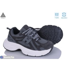 Кросівки жіночі на весну/осінь (8 пар р.36-41) сірий  "STILLI Group"