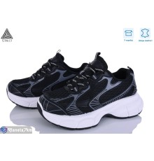 Кросівки жіночі на весну/осінь (8 пар р.36-41) чорний  "STILLI Group"