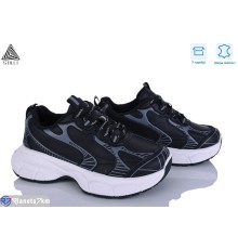 Кросівки жіночі на весну/осінь (8 пар р.36-41) чорний  "STILLI Group"