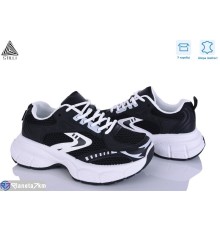 Кросівки жіночі на весну/осінь (8 пар р.36-41) чорний  "STILLI Group"