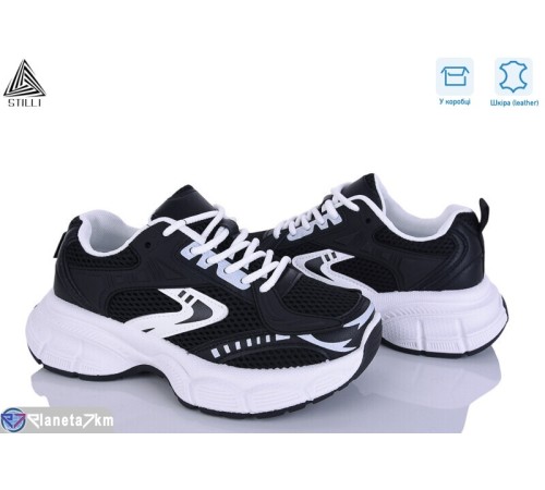 Кросівки жіночі на весну/осінь (8 пар р.36-41) чорний  "STILLI Group"