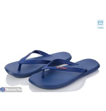 Шлепки чоловічі на літо (12 пар р.40-47) синій  "FABIO"