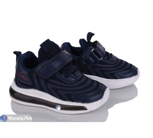 Дитячі кросівки на весну/осінь (8 пар р.21-26) синій  "Laifakids"