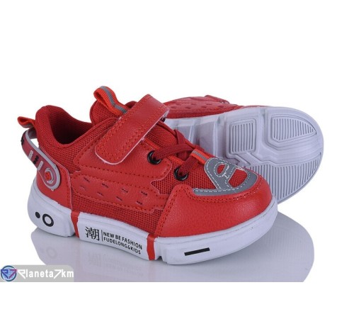 Дитячі кросівки на весну/осінь (8 пар р.21-26) червоний  "Laifakids"