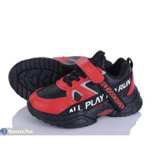 Дитячі кросівки на весну/осінь (8 пар р.26-31) чорний  "Laifakids"