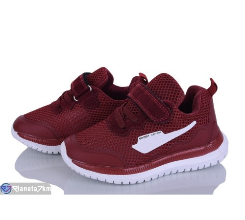 Дитячі кросівки на весну/осінь (8 пар р.26-31) бордовий  "Laifakids"