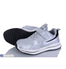 Дитячі кросівки на весну/осінь (8 пар р.27-32) срібний  "Laifakids"