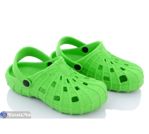 Кроки дитячі на літо (6 пар р.28-33) зелений  "LINKA"