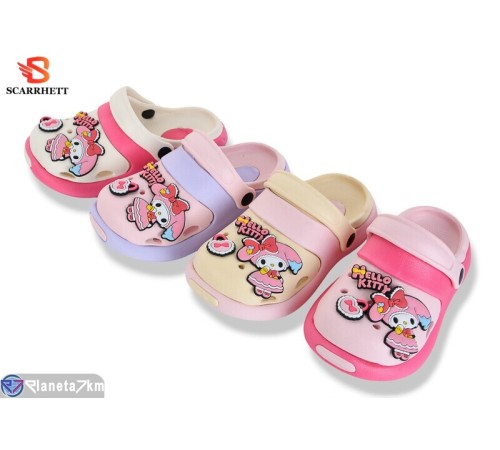 Кроки дитячі на літо (12 пар р.24-29) мікс  "SCARRHETT"