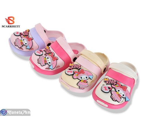 Кроки дитячі на літо (12 пар р.18-23) мікс  "SCARRHETT"