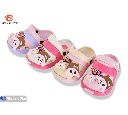 Кроки дитячі на літо (12 пар р.18-23) мікс  "SCARRHETT"