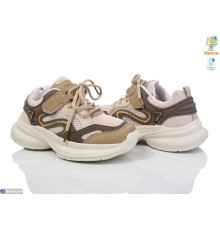 Дитячі кросівки на весну/осінь (8 пар р.32-37) коричневий  "Normashoes"