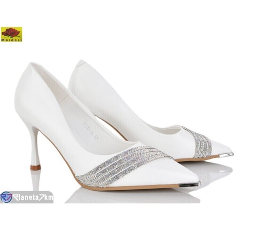 Туфлі жіночі на весну/осінь (6 пар р.36-40) білий  "Mei De Li"