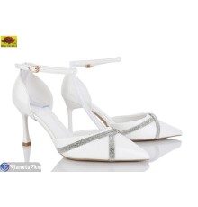 Туфлі жіночі на літо (6 пар р.36-40) білий  "Mei De Li"