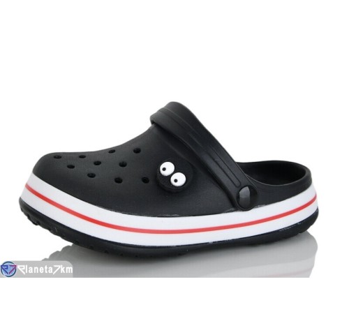 Кроки дитячі на літо (8 пар р.28-35) чорний  "LULI"