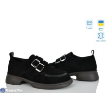 Туфлі жіночі на весну/осінь (6 пар р.36-40) чорний  "Linda"