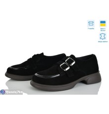 Туфлі жіночі на весну/осінь (6 пар р.36-40) чорний  "Linda"