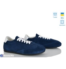 Кросівки жіночі на весну/осінь (6 пар р.36-40) синій  "Linda"