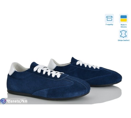 Кросівки жіночі на весну/осінь (6 пар р.36-40) синій  "Linda"