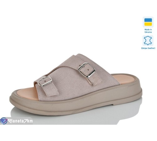 Шлепки жіночі на літо (6 пар р.36-40) бежевий  "Marmilad"