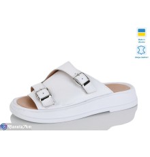 Шлепки жіночі на літо (6 пар р.36-40) білий  "Marmilad"