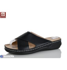 Шлепки жіночі на літо (8 пар р.36-41) чорний  "WSMR"