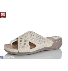 Шлепки жіночі на літо (8 пар р.36-41) бежевий  "WSMR"