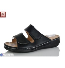 Шлепки жіночі на літо (8 пар р.37-42) чорний  "WSMR"