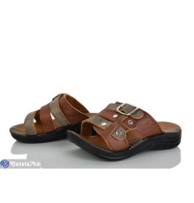 Шлепки дитячі на літо (6 пар р.24-29) коричневий  "MAXS"