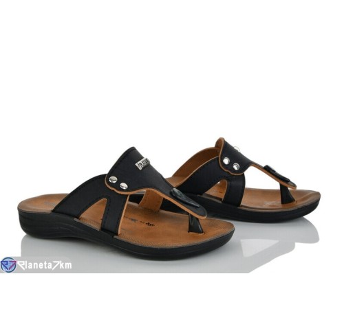 Шлепки дитячі на літо (6 пар р.30-35) чорний  "MAXS"