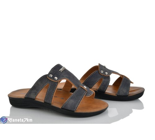 Шлепки дитячі на літо (6 пар р.36-39) сірий  "MAXS"