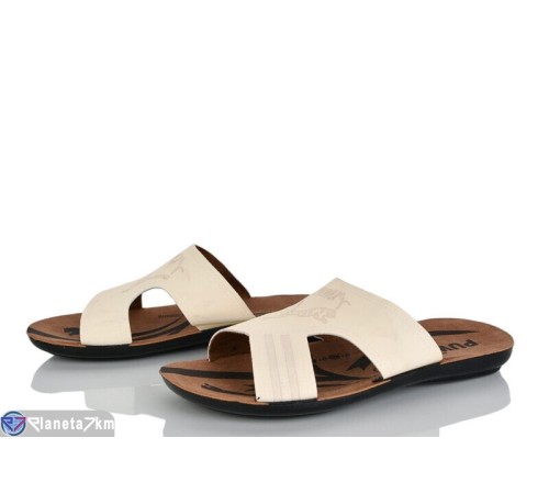 Шлепки дитячі на літо (6 пар р.30-35) бежевий  "MAXS"