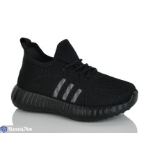 Дитячі кросівки на літо (12 пар р.26-31) чорний  "Lilin"