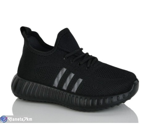 Дитячі кросівки на літо (12 пар р.26-31) чорний  "Lilin"