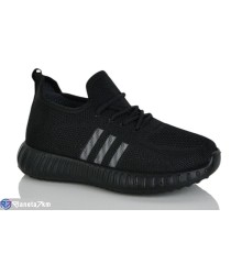 Дитячі кросівки на літо (12 пар р.32-37) чорний  "Lilin"