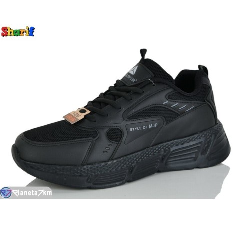 Кросівки чоловічі на весну/осінь (8 пар р.40-45) чорний  "Sharif"