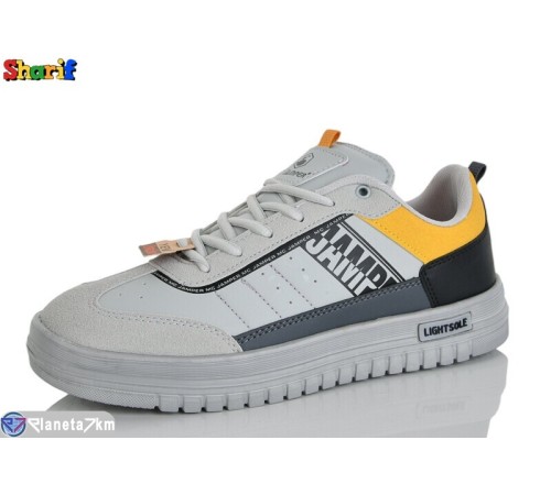 Кросівки чоловічі на весну/осінь (8 пар р.40-45) сірий  "Sharif"