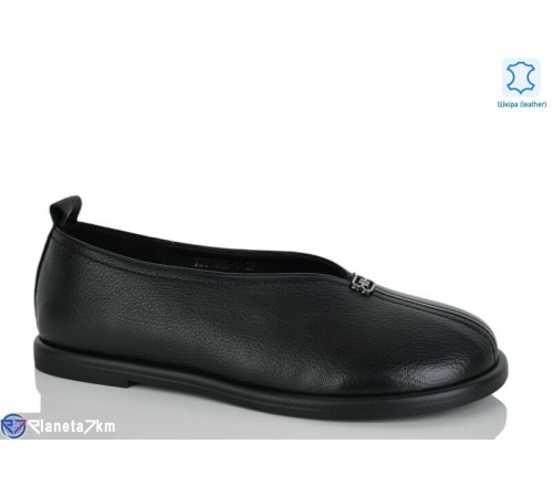 Туфлі жіночі на весну/осінь (6 пар р.36-40) чорний  "TETRAST"