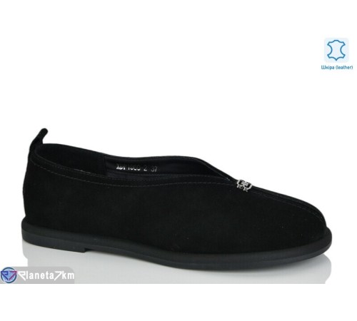 Туфлі жіночі на весну/осінь (6 пар р.36-40) чорний  "TETRAST"