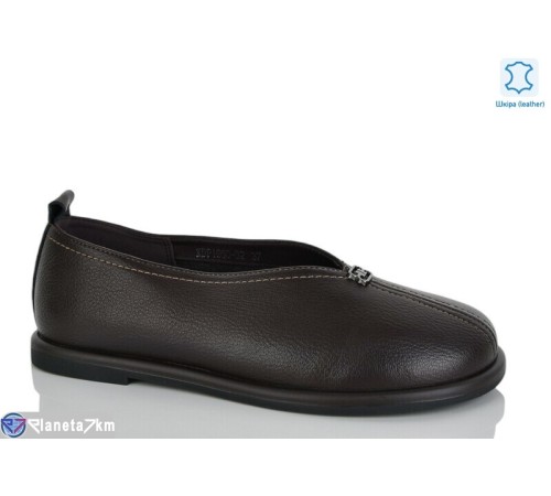 Туфлі жіночі на весну/осінь (6 пар р.36-40) коричневий  "TETRAST"