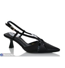 Туфлі жіночі на літо (6 пар р.36-40) чорний  "TETRAST"