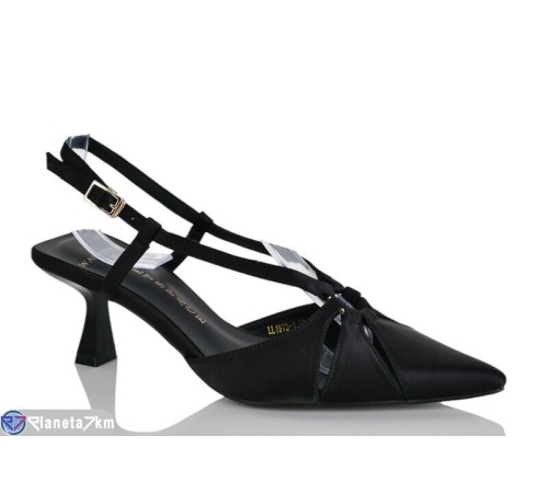 Туфлі жіночі на літо (6 пар р.36-40) чорний  "TETRAST"