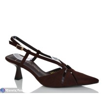 Туфлі жіночі на літо (6 пар р.36-40) коричневий  "TETRAST"