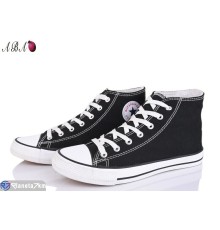 Кеди чоловічі на весну/осінь (10 пар р.40-45) чорний  "Aba"